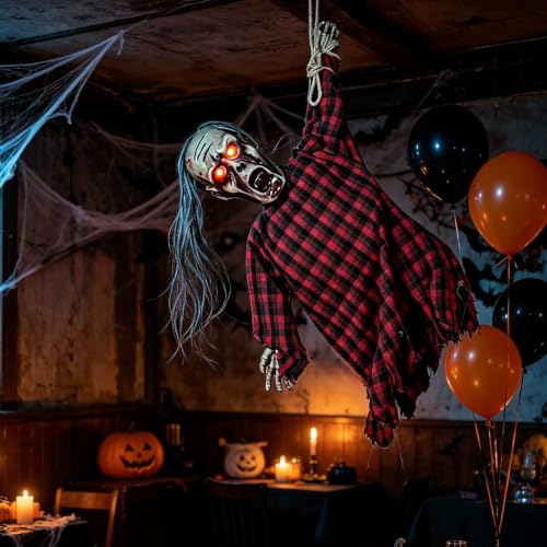Zombie rampant animatronique, décoration dHalloween à distan