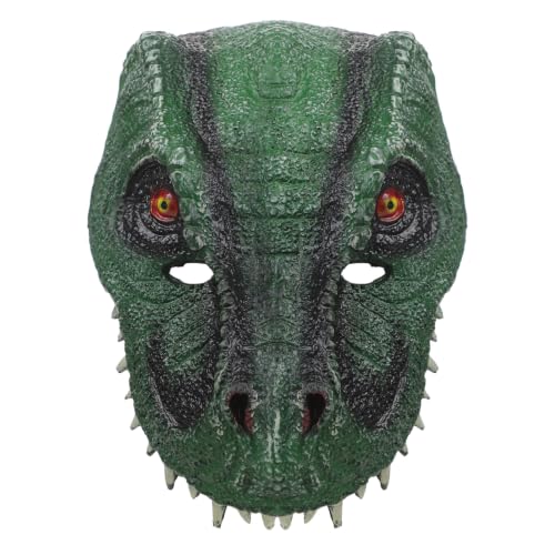 OhMill Masque de costume de dinosaure avec trous de visualis