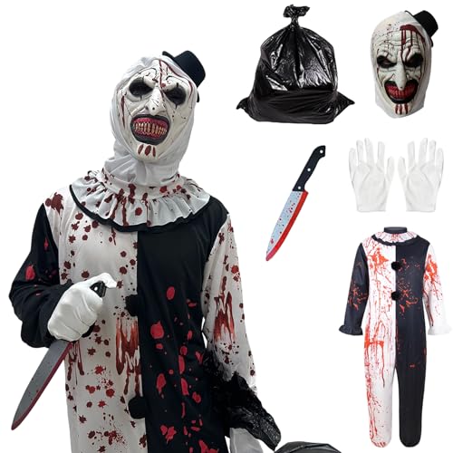 Rehecher Costume de Terrifier Art the Clown - Ensemble Cospl