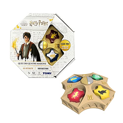 TOMY Harry Potter Quiz des 4 Maisons, Jeux De Devinettes en