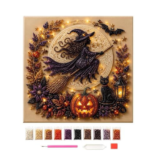 Kit de loisirs créatifs pour Halloween - Pour débutants - Fa