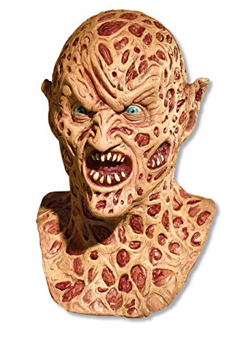 Máscara Demon Freddy Krueger de látex deluxe para adulto