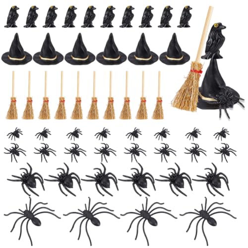 PH PandaHall 100 Pièces 7 Styles Mini Chapeaux de Sorcière H