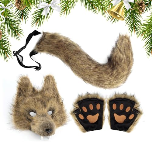 Costume de loup-garou pour | Ensemble de costume de loup en