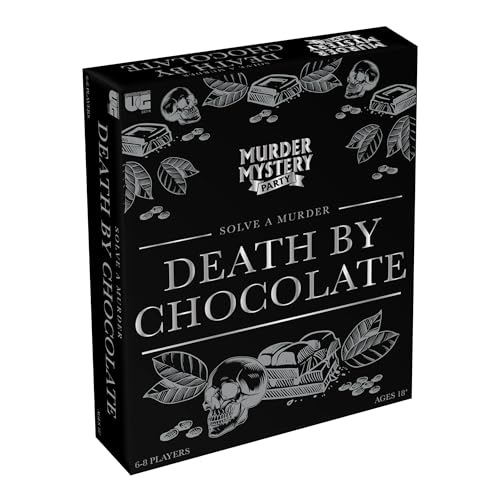 Murder Myster Party Game-Murder Mystery- Death by Chocolate