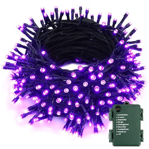 Guirlande Halloween 200 LED Violet