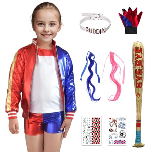 Costume Harley Quinn Fille 140
