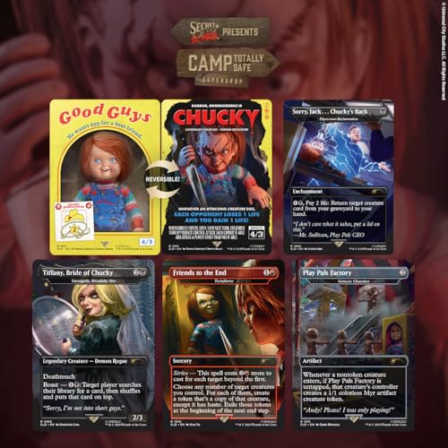 Magic the Gathering Secret Lair x Chucky Non-Foil Edition