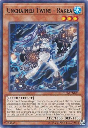 Unchained Twins - Rakea - CHIM-EN009 - Rare - Édition illimi