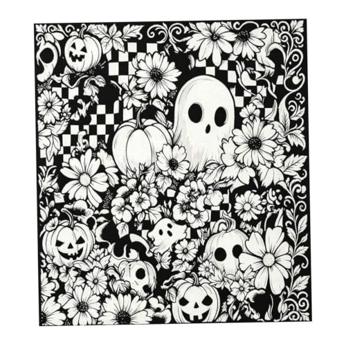 AwnsIMfreien Couverture à colorier Halloween Citrouille Fant