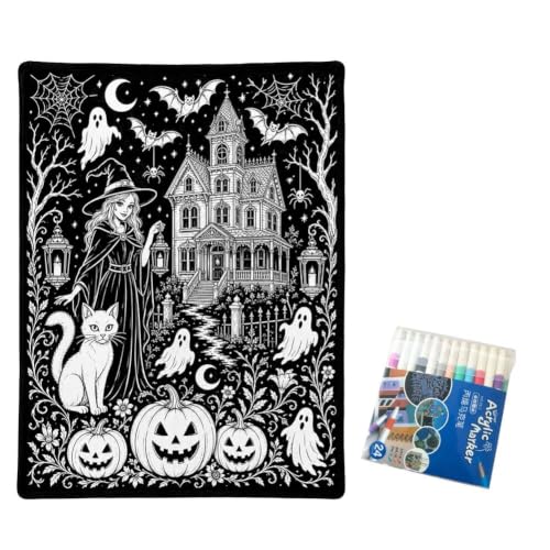 Couverture de coloriage dHalloween pour adultes, colorez vot