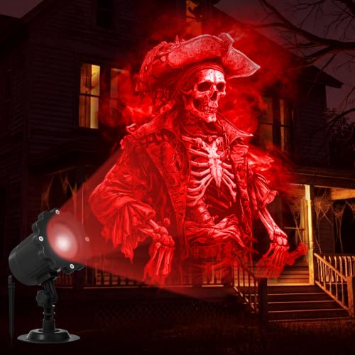 BBTO 1 Pièce Projecteur dHalloween - Effet Dynamique, Projec