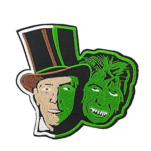 Dr Jekyll & Mr Hyde Écusson brodé thermocollant universel mo