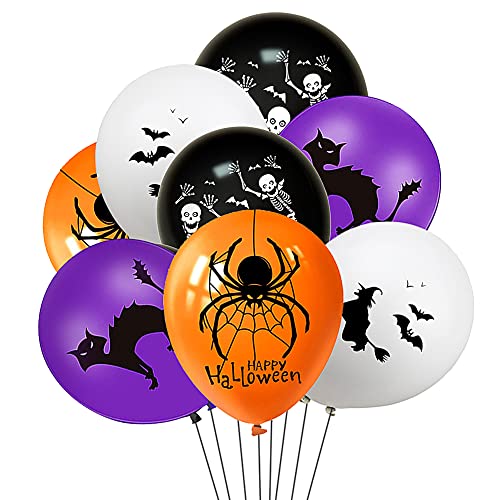 OTMVicor Lot de 20 ballons en latex pour Halloween, 30,5 cm,