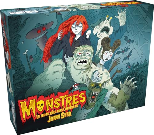 Asmodee - Black Book Editions - Monstres : Le Jeu de Rôle da