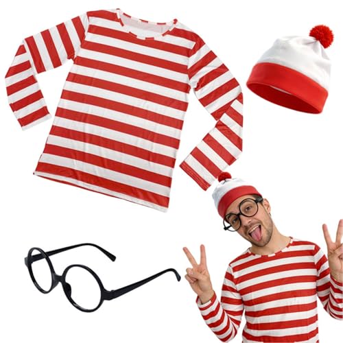 Orizizhic Costume rayé blanc