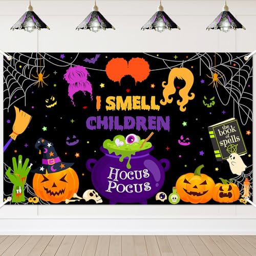 Avezano Bannière « I Smell A Child » - Décorations de fête d