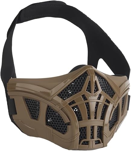 Protection Tactique Scorpion Demi-Masque Facial, Masque Airs