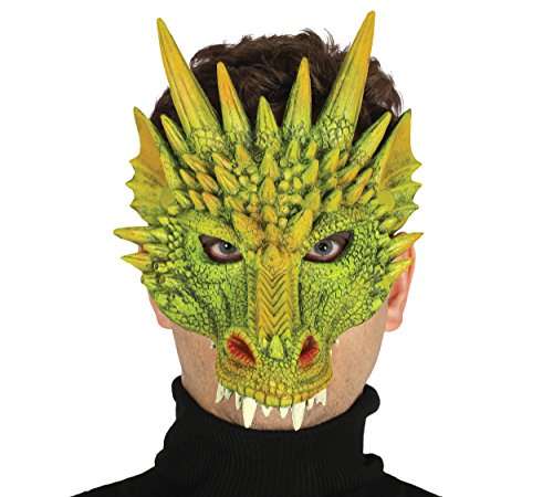 FIESTAS GUIRCA | Masque Dragon pour Déguisement Adulte - Dem