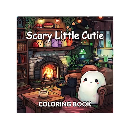 Livre de Coloriage Halloween Fantômes 40 Pages dActivités Ef