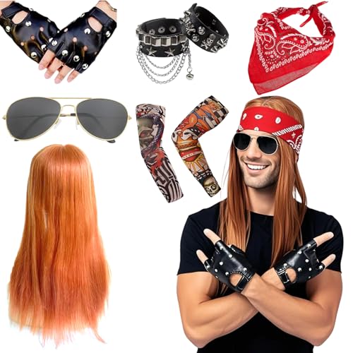 Makoto Nobu Déguisement Homme Rock Kit, Runk Gothique Rocker