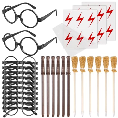 GBKDQQ Lot de 42 accessoires de fête des sorciers : 6 crayon