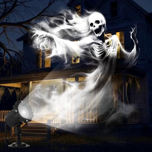 BBTO 1 Pièce Projecteur dHalloween - Effet Spectre Dynamique