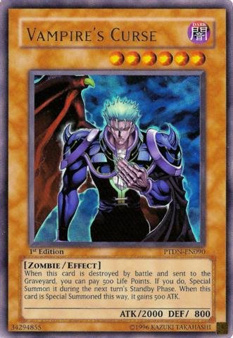 Yu-Gi-Oh! - Vampires Curse (PTDN-EN090) - Phantom Darkness -