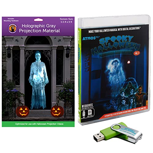 AtmosFX Kit de décoration numérique effrayant dHalloween ave