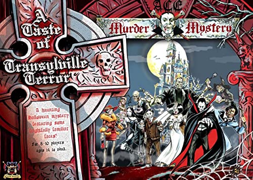 Halloween Murder Mystery Game : A Taste of Transylville Terr