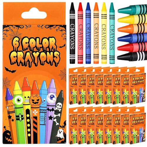 Watersay Lot de 28 paquets de 6 crayons de couleurs pour Hal