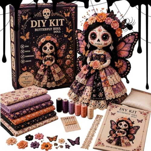 Generisch Kit de pour Halloween - Sorcière effrayante en tis
