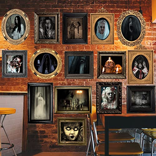 Benjia 15 Cadres Photo Halloween Gothique Hantée Horreur, Im