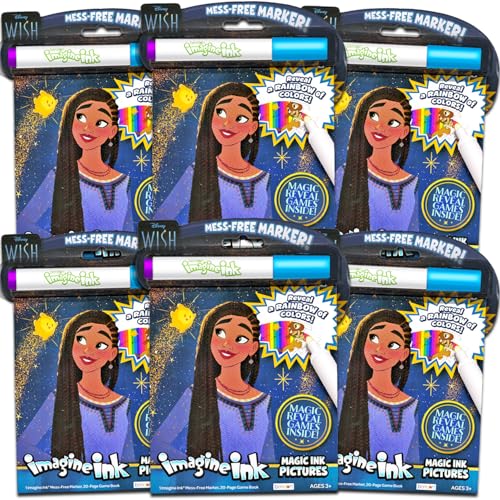 Disney Lot de 6 livres de coloriage et dactivités pour enfan