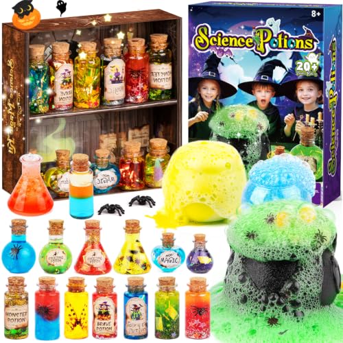 Kit Potion Magique Enfant 8-12, 20+ Expériences, Cadeau Fill