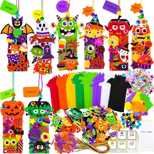 Winlyn Lot de 24 kits de bricolage dHalloween pour loisirs c