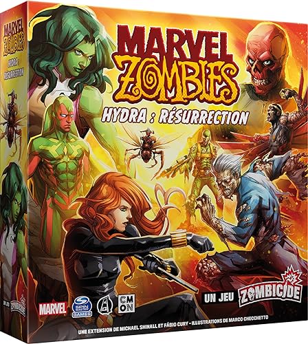 Asmodee - Cmon - Marvel Zombies Extension : Hydra Résurrecti