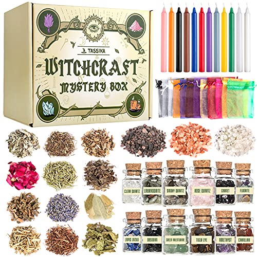 Witchcraft Starter Kit, Witchcraft Supplies for Wiccan Altar