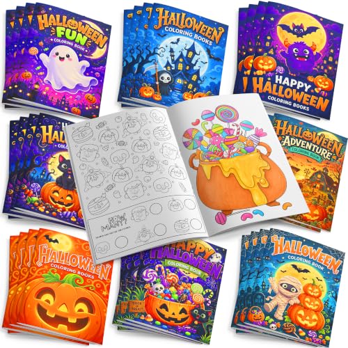48 livres de coloriage dHalloween pour décorations de fête d