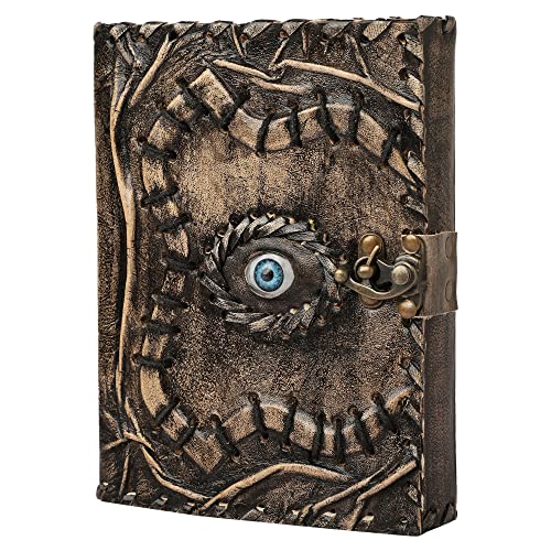 ALCRAFT Hocus Pocus Book of Spells Journal en cuir à bord de