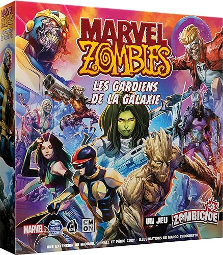 Asmodee - Cmon - Marvel Zombies Extension : Les Gardiens de 